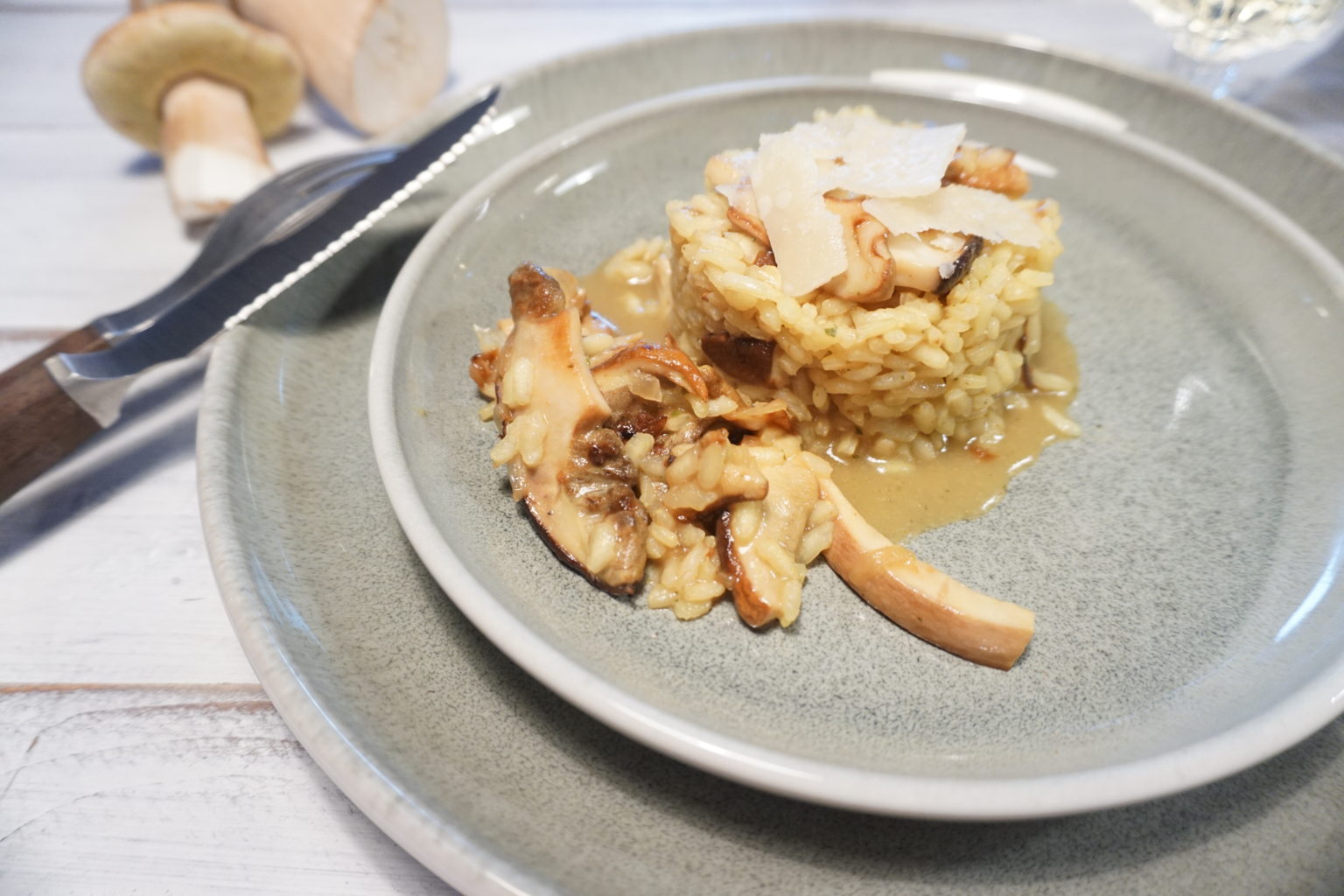 Waldpilz - Risotto - Wernerkochtwild.de