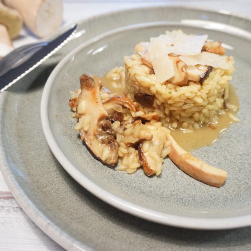 Waldpilzrisotto